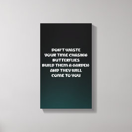 motivatie  canvas afdruk