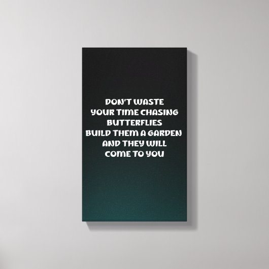 motivatie canvas afdruk (Voorkant)