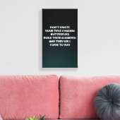 motivatie canvas afdruk (Insitu (Woonkamer))