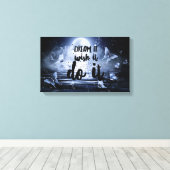 Motivatie Canvas kunst aan de muur (Insitu (Houten vloer))