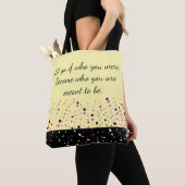 Motivatie Canvas tas (Dichtbij)