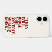 Motivatie Casual telefoonhoes Case-Mate iPhone Case (Achterkant (horizontaal))