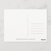 Motivatie Charles Dickens Quote Waterverf Croc Briefkaart (Achterkant)