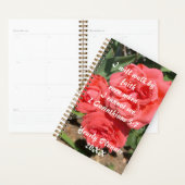 Motivatie Christelijk Bloemenbijbelvers Planner (Display)