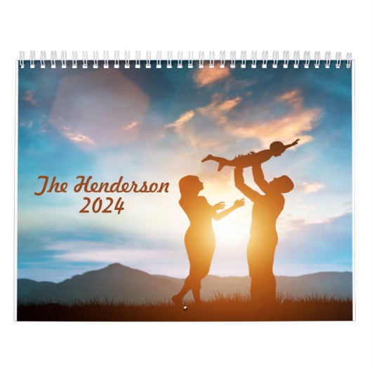 MOTIVATIE CITAAT 2024 FAMILIE KALENDER (Hoes)