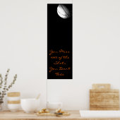 Motivatie Citaat Basketball Deuren Poster (Keuken)