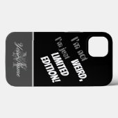 Motivatie citaat: Beperkte uitgave! Case-Mate iPhone Case (Achterkant (horizontaal))