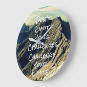 Motivatie citaat: Daag uw grenzen uit Grote Klok (Hoek)