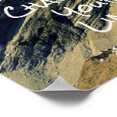 Motivatie citaat: Daag uw grenzen uit Poster (Hoek)