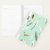 MOTIVATIE CITAAT EENVOUDIG KLASSIEK BOHO PATROON PLANNER (Display)