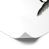 motivatie citaat Geef de wondergeloof hoop niet op Poster (Hoek)