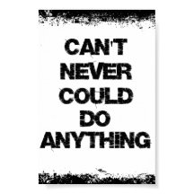 Motivatie Citaat; kan nooit om het even wat doen