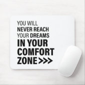 Motivatie citaat Kunstdromen beroemde citaten Muismat (Met muis)