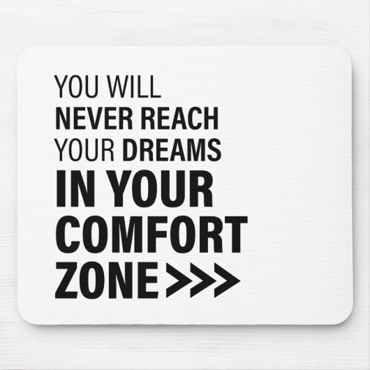 Motivatie citaat Kunstdromen beroemde citaten Muismat (Voorkant)