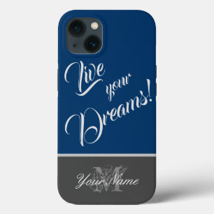 Motivatie citaat: Leef je dromen! Case-Mate iPhone Case