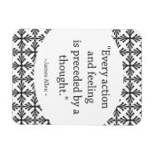 Motivatie Citaat Magnet Magneet (Horizontaal)