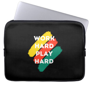 Motivatie Citaat Mode en Positieve Tekst Laptop Sleeve