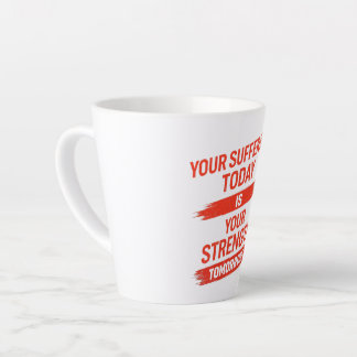Motivatie Citaat Ontwerp Latte Mok