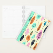 MOTIVATIE CITAAT PASTEL KLEUR BOHO PATROON PLANNER (Display)