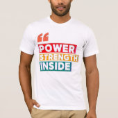 Motivatie citaat T-Shirt (Voorkant)