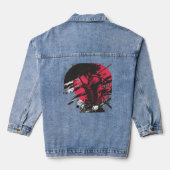 Motivatie citaat T-Shirt Denim Jacket (Achterkant)