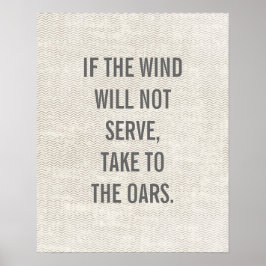 Motivatie Citaat Typografie Poster, douane Poster