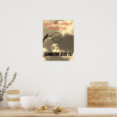 Motivatie citaat van de Praktijk van Netball Playe Poster (Keuken)