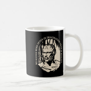 Motivatie citaat van Seneca over het leven & amp; Koffiemok