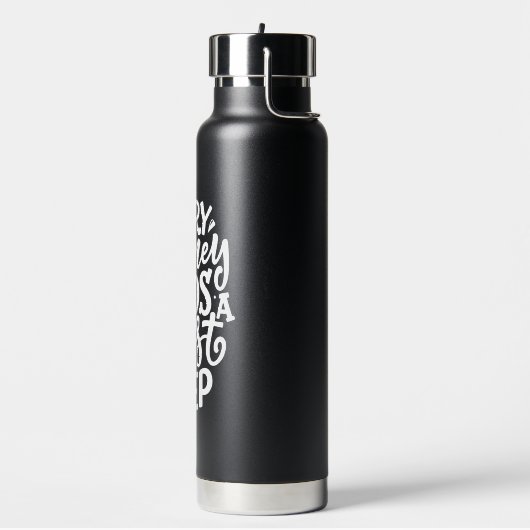 Motivatie Citaat Waterfles (Links)