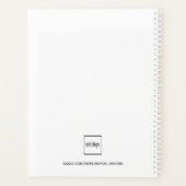 Motivatie citaat witte foto 2023 planner (Achterkant)