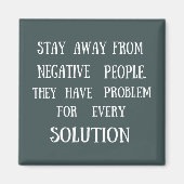 Motivatie citaten grappige leven gezegden magneet (Voorkant)