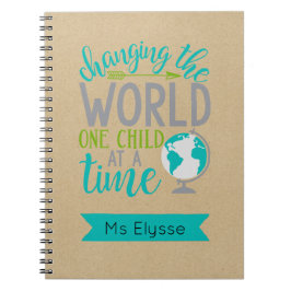 Motivatie Citaten Kraft-laptop voor docenten Notitieboek