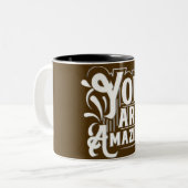 Motivatie citaten Lettering Mok (Voorkant links)