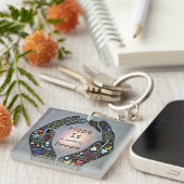 Motivatie citaten over dromen en hoop sleutelhanger (Voorkant Rechts)