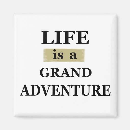 motivatie citaten over het leven magneet (Voorkant)