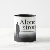 Motivatie citaten over het leven positieve slogan mok (Midden)