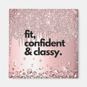 Motivatie citaten voor Girl Bosses Vrouw Magneet