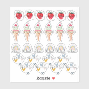 Motivatie citeert sticker van het plakboek Planner