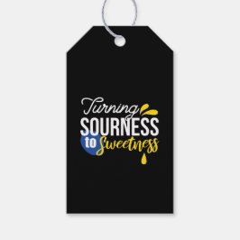 Motivatie Citroen Quote Van Zuur Naar Zoet Cadeaulabel