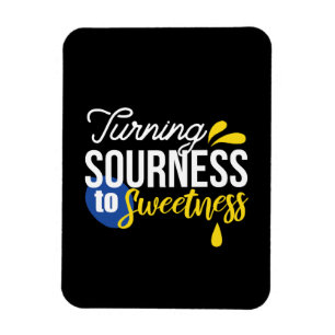 Motivatie Citroen Quote Van Zuur Naar Zoet Magneet