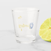 Motivatie Citroen Quote Van Zuur Naar Zoet Shot Glas (Achterkant)