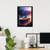 Motivatie Colin Mcrae Reight Roads Poster (Thuiskantoor)