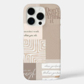 Motivatie collage Case-Mate iPhone case (Achterkant)