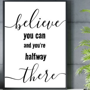 Motivatie creëer uw eigen poster