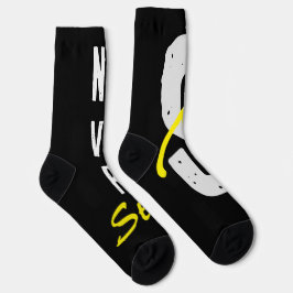Motivatie Crew Socks Positieve Energie Streetwear Sokken