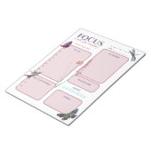 Motivatie Dagelijkse Planner Vlinder en Dragonfly Notitieblok (Schuin)