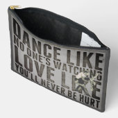 Motivatie dansende paar slogan etui (Open)