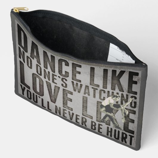 Motivatie dansende paar slogan etui (Open)