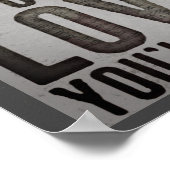 Motivatie dansende paar slogan poster (Hoek)