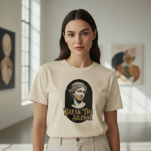Motivatie 'De stilte doorbreken' T-shirt